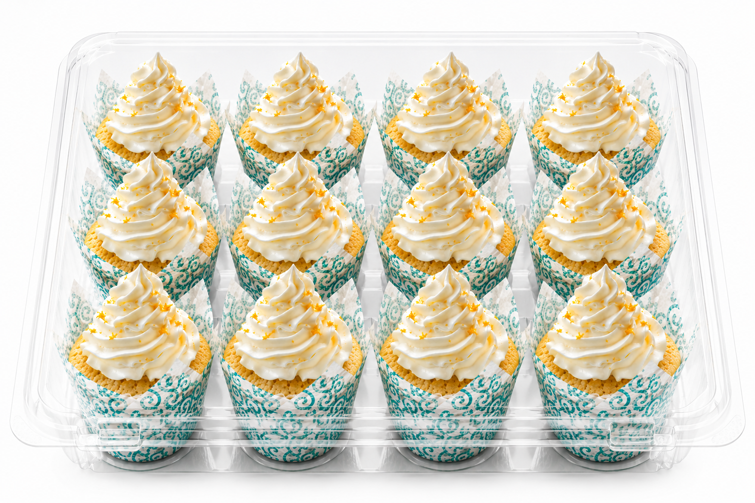 Orange Vanilla Crème Cupcake - Image 4
