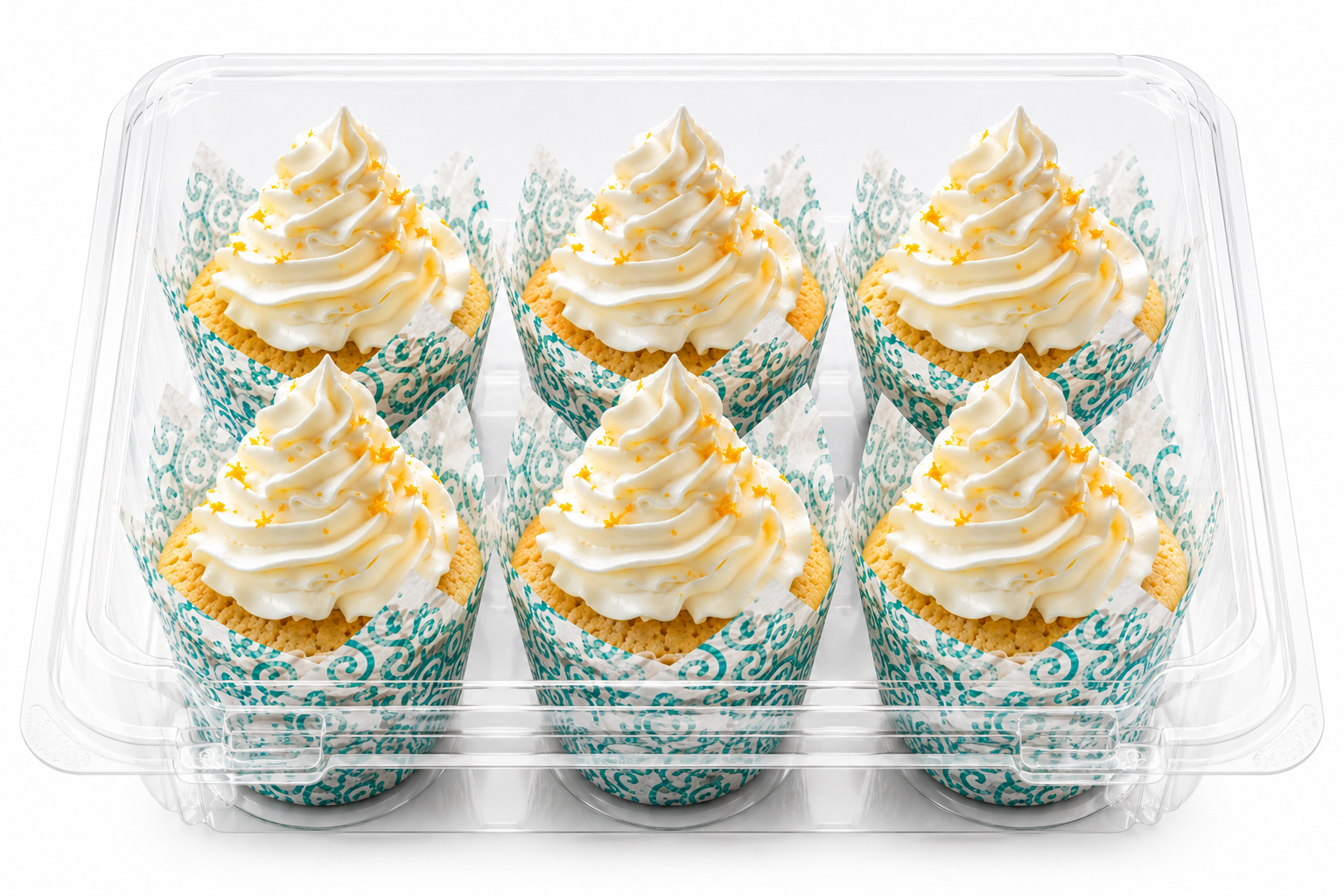 Orange Vanilla Crème Cupcake - Image 3