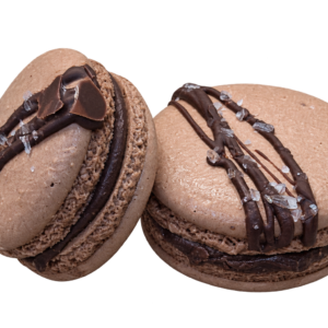 Chocolate and Sea Salt Macaron 6 pack